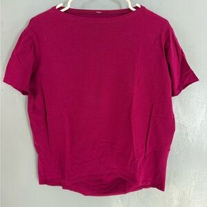 Lululemon Back in Action Shirt